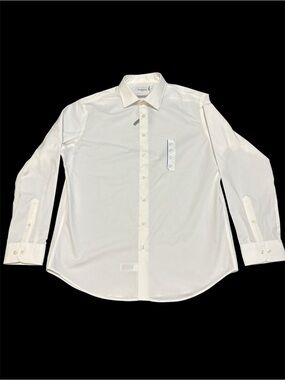 Goodfellow & Co White Men's Long-Sleeve Dress Shirt